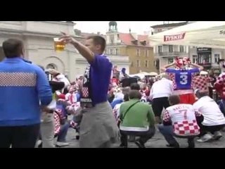 VIDEO Euro 2012, la bolgia croata a Poznan