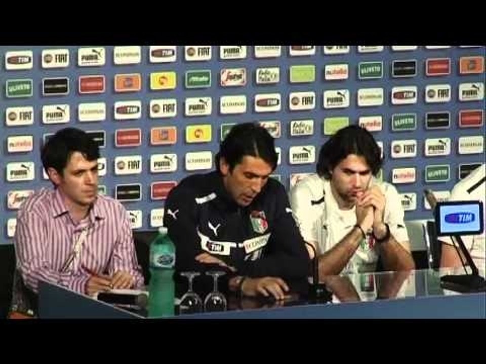 VIDEO, Buffon:| 'Ringraziamo Napolitano'