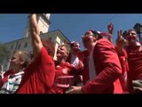 VIDEO Danimarca-Germania: arrivano i tifosi!