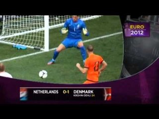VIDEO Euro 2012:|La Danimarca sorprende l'Olanda