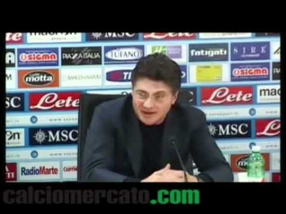VIDEO Napoli, Mazzarri: 'Sotto con l'Udinese'