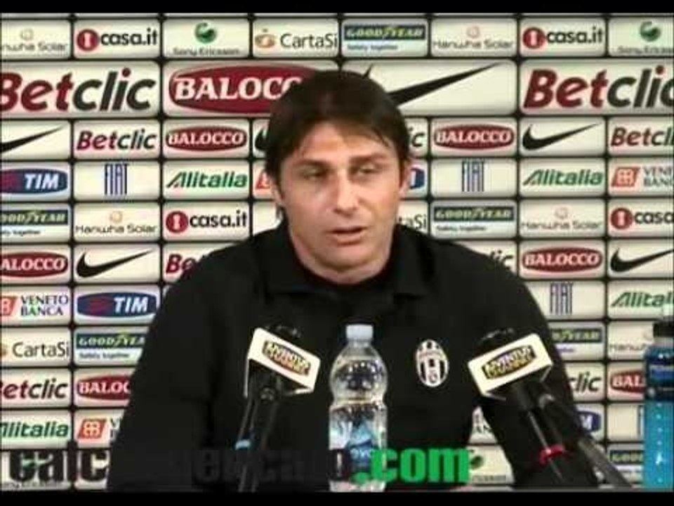 VIDEO Conte: 'Milan primo? Per Juve stress positivo. Stimo molto Giovinco'