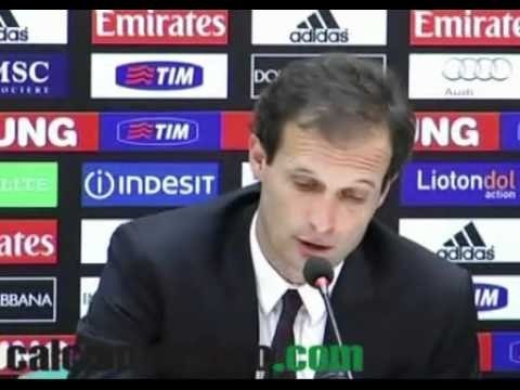 Milan, Allegri: 'Rinnovo del contratto? A giugno...' VIDEO