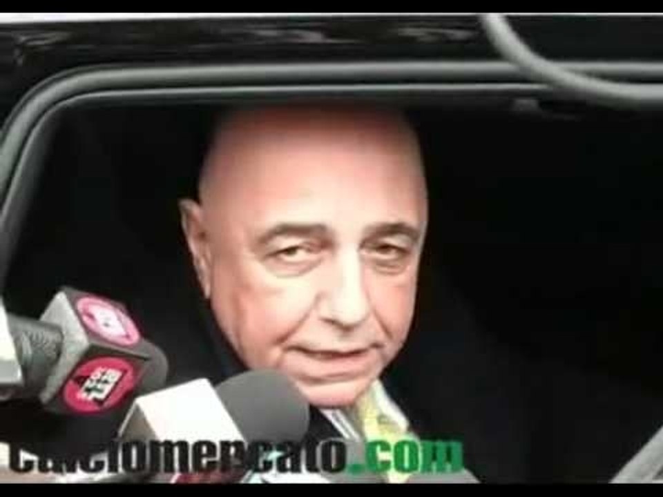 Galliani 'Ben venga l'Arsenal' VIDEO