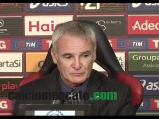 Ranieri su Milito: 'Lo porto in pellegrinaggio a Roma...' VIDEO