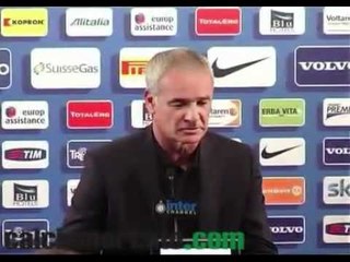 VIDEO Ranieri: 'Eto'o? Fantacalcio'