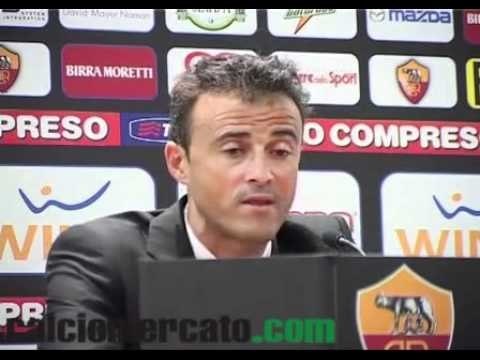 Roma, Luis Enrique: 'Giochiamo con paura'. VIDEO