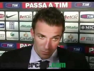 Del Piero: 'Mi spiace per Del Neri, benvenuto Conte'. VIDEO