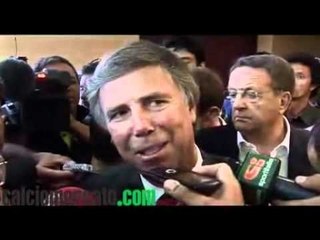 VIDEO Genoa, Preziosi: 'Malesani preso 3 mesi fa'