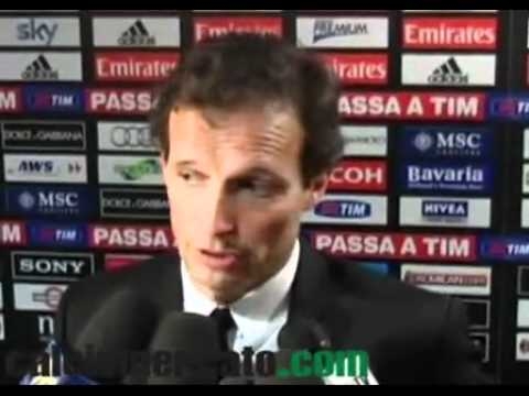 Video VIDEO Milan, Allegri: 'Dovremmo vincere lo scudetto'