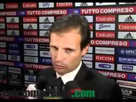 Milan-Napoli, Allegri: 'Concessi zero tiri in porta'. VIDEO
