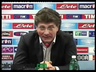 Napoli, Mazzarri: 'Derby? Non m'interessa'. VIDEO
