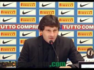 Leonardo VIDEO: 'Lotteremo fino alla fine... con Milito'