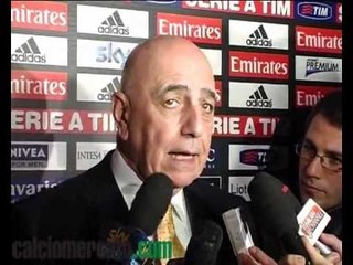 Galliani: 'Cassano? Guardiamo anche Oltremanica'