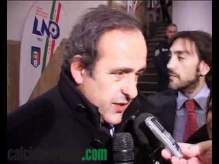 Platini VIDEO:| 'Calcio con troppi debiti'