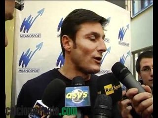 Zanetti sul Mondiale:| 'Vincere per Moratti'. VIDEO