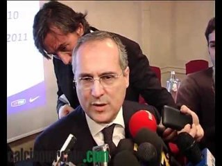 Lazio, Lotito:|'Mercato sì, Cassano no' VIDEO