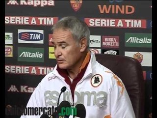 VIDEO Ranieri:' No alle quattro punte. Sì, la Roma è da Scudetto'