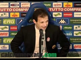 Milan, Allegri 'Meritavamo di vincere' VIDEO