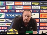 Benitez: 'Inter, io vado avanti'. VIDEO