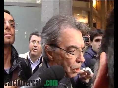 Video Inter, Moratti: 'Spalletti e Leonardo? Non scherziamo'. VIDEO