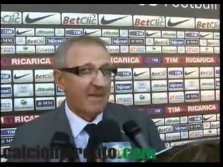 Del Neri dopo il 3-3 con la Samp