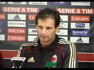 Allegri: 'Avanti con lo stesso modulo. Inzaghi può giocare con Ibra'.