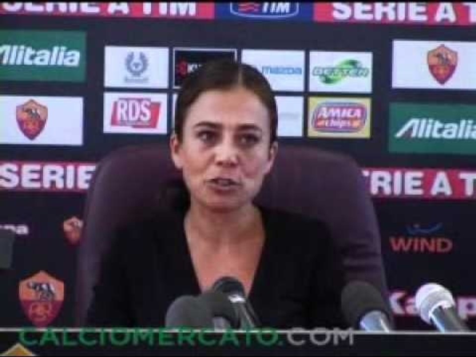 Rosella Sensi: 'Borriello potrebbe essere il mio ultimo acquisto come presidente della Roma'