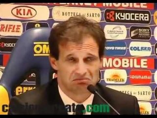 Allegri: 'Visto che bel Milan?'.