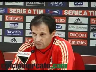 Allegri: 'Seedorf o Pirlo a riposo'