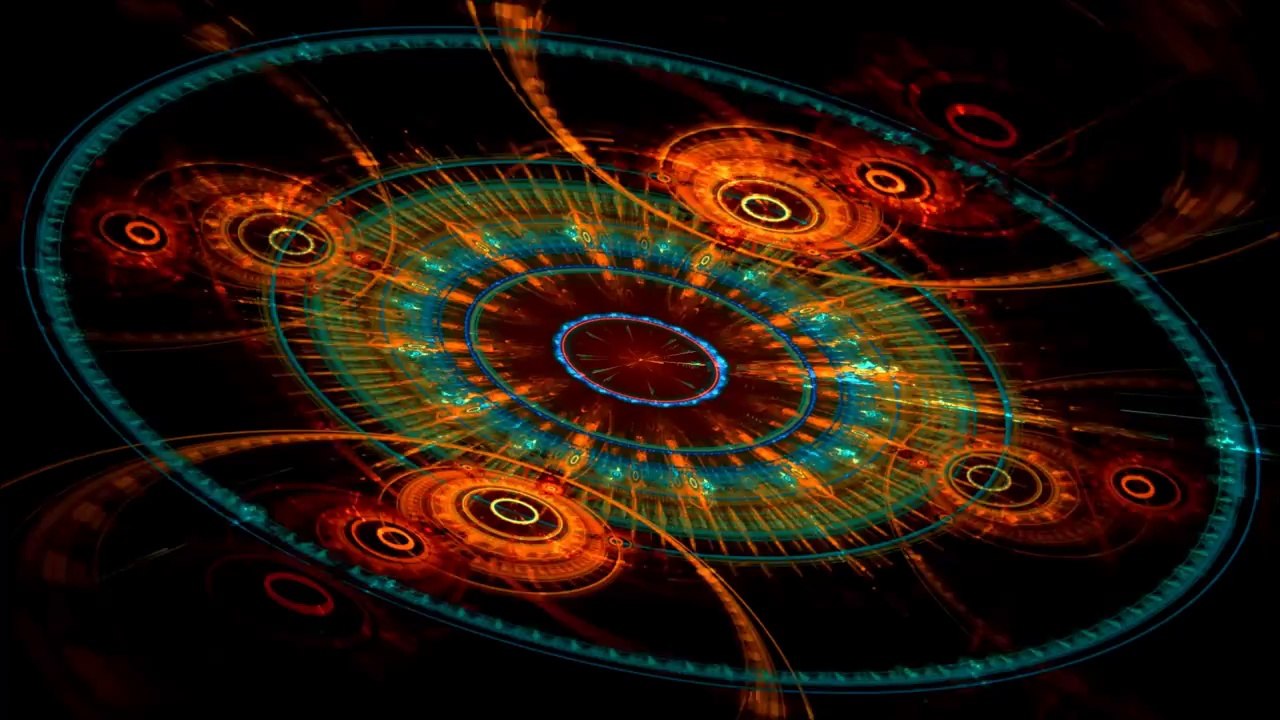 Time Is Relative -- Hypnotic Midi Music Plus Fractal Animation