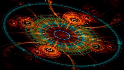 Time Is Relative -- Hypnotic Midi Music Plus Fractal Animation