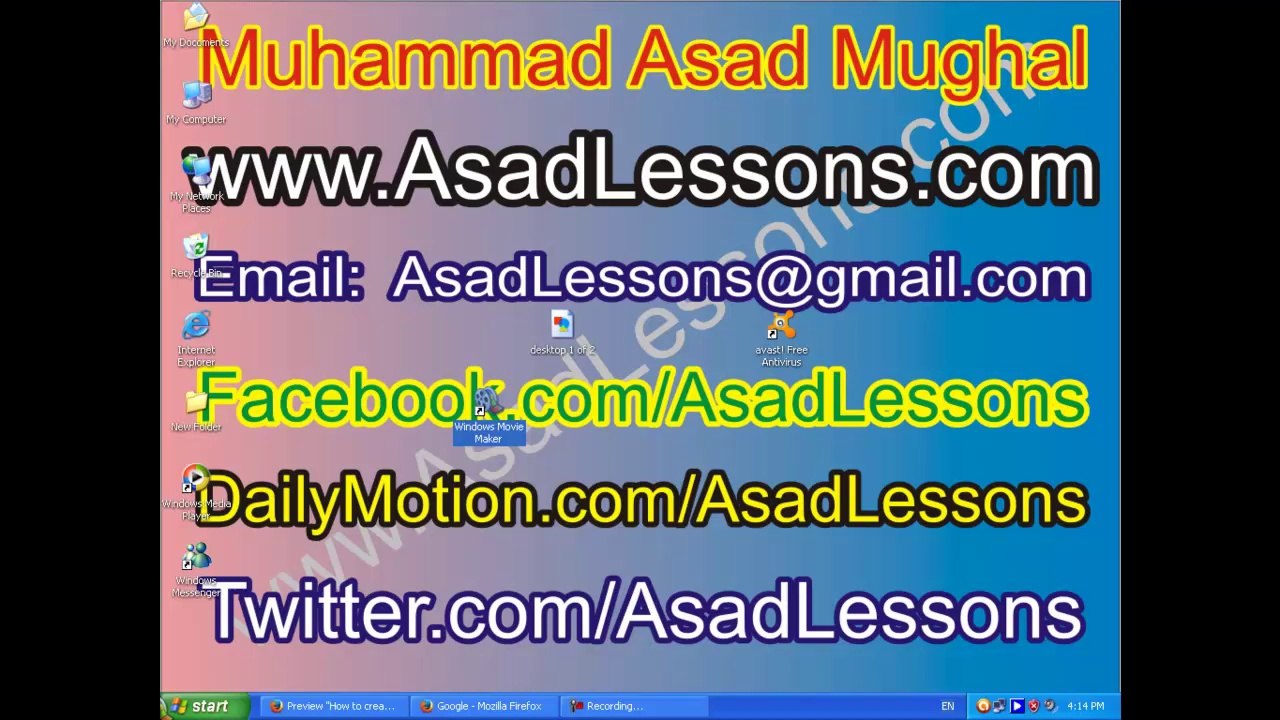 How to Create Desktop Shortcut In Windows XP In Urdu and Hindi Lesson No 6