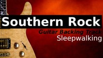 Southern Rock Backing Track for Guitar in D Minor Pentatonic - Sleepwalking