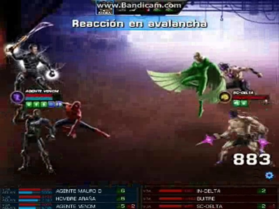 marvel avengers alliance spec ops 18: mision 1 boss: scream