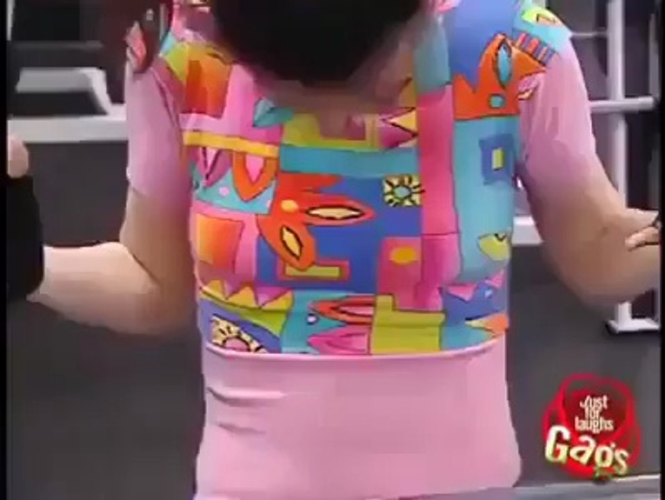 funny prank at gym