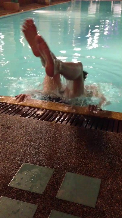 La sortie de piscine selon Richard
