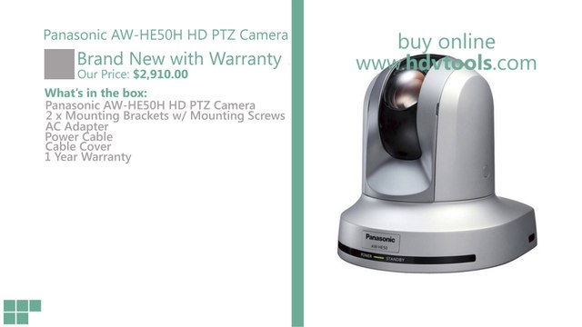 Panasonic AW-HE50H Price $2909 Brand New with Warranty