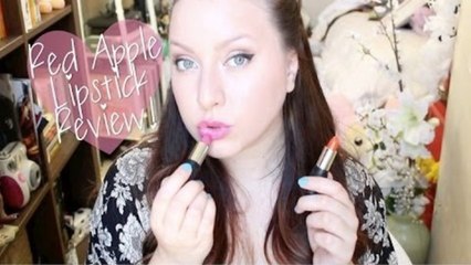 ♡ Red Apple Lipstick Review ♡