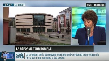 RMC Politique : La réforme territoriale - 08/05