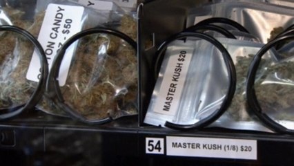 Pot vending machine debuts in Canada