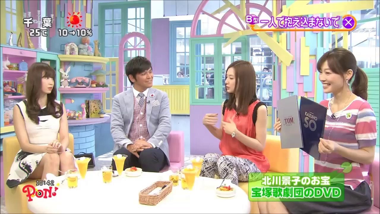 Keiko Kitagawa in Pon! 2 May 2014 (Excerpt)