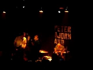 Peter Bjorn & John Live Young Folks