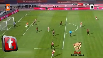 Eskişehirspor - Galatasray (0-1) Ziraat Türkiye Kupası 2014 Sneijder, 70'