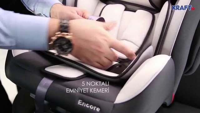 Kraft Encore Oto Koltuğu Grup 1-2-3 (9-36 Kg)