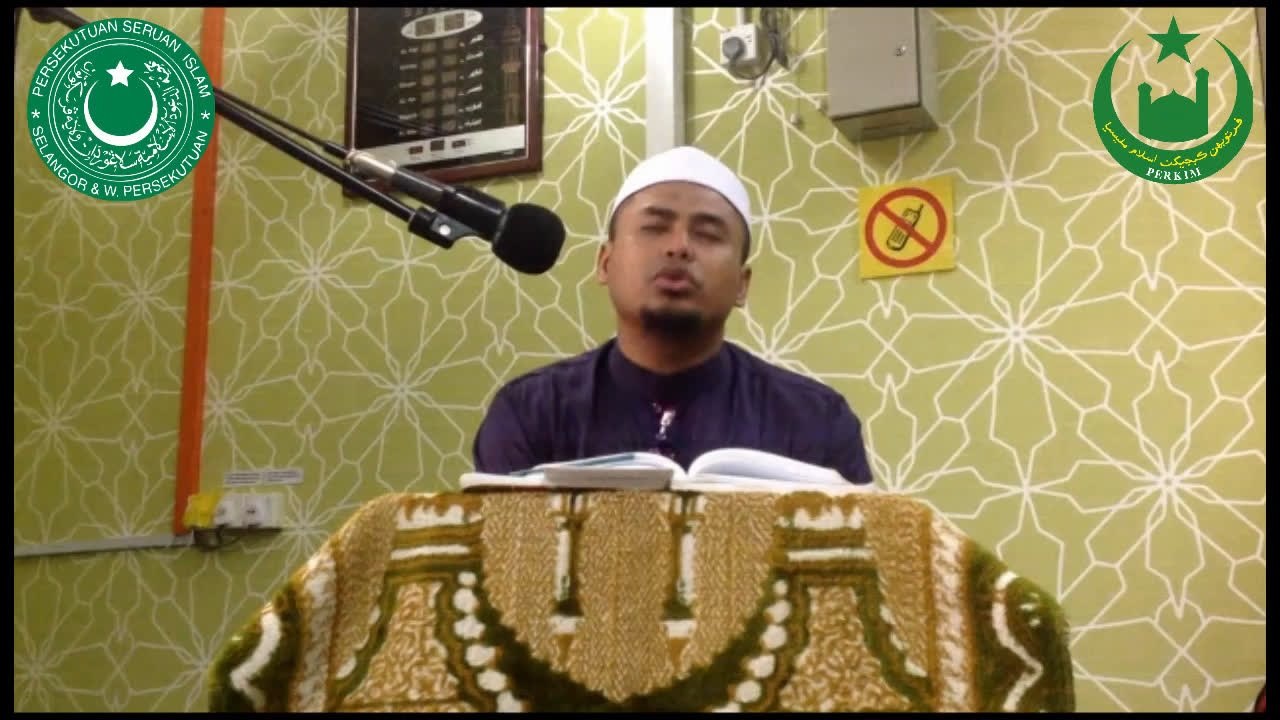 Iman Dan Kehidupan (Siri 37) - Ustaz Mohd Farkhan Md Zain - 8 Mei 2014