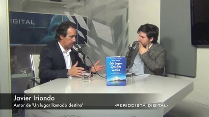 Javier Iriondo, autor de 'Un lugar llamado destino'. 7-5-2014