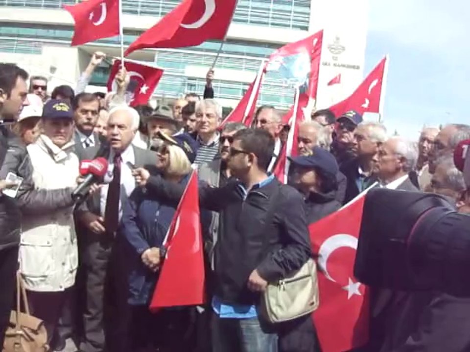 DOĞU PERİNÇEK AYM ADALET NÖBETİ ZİYARETİ