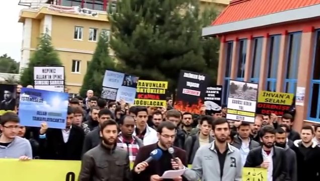 Sakarya Üniversitesi Müslüman Gençler Basın Açıklaması (7 Mayıs 2014)