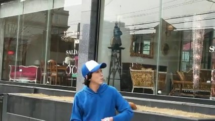 A Man shooting his Target from Master Card